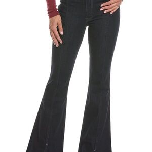 Heidi Indigo Rinse High-Rise Flare Jean size 32
